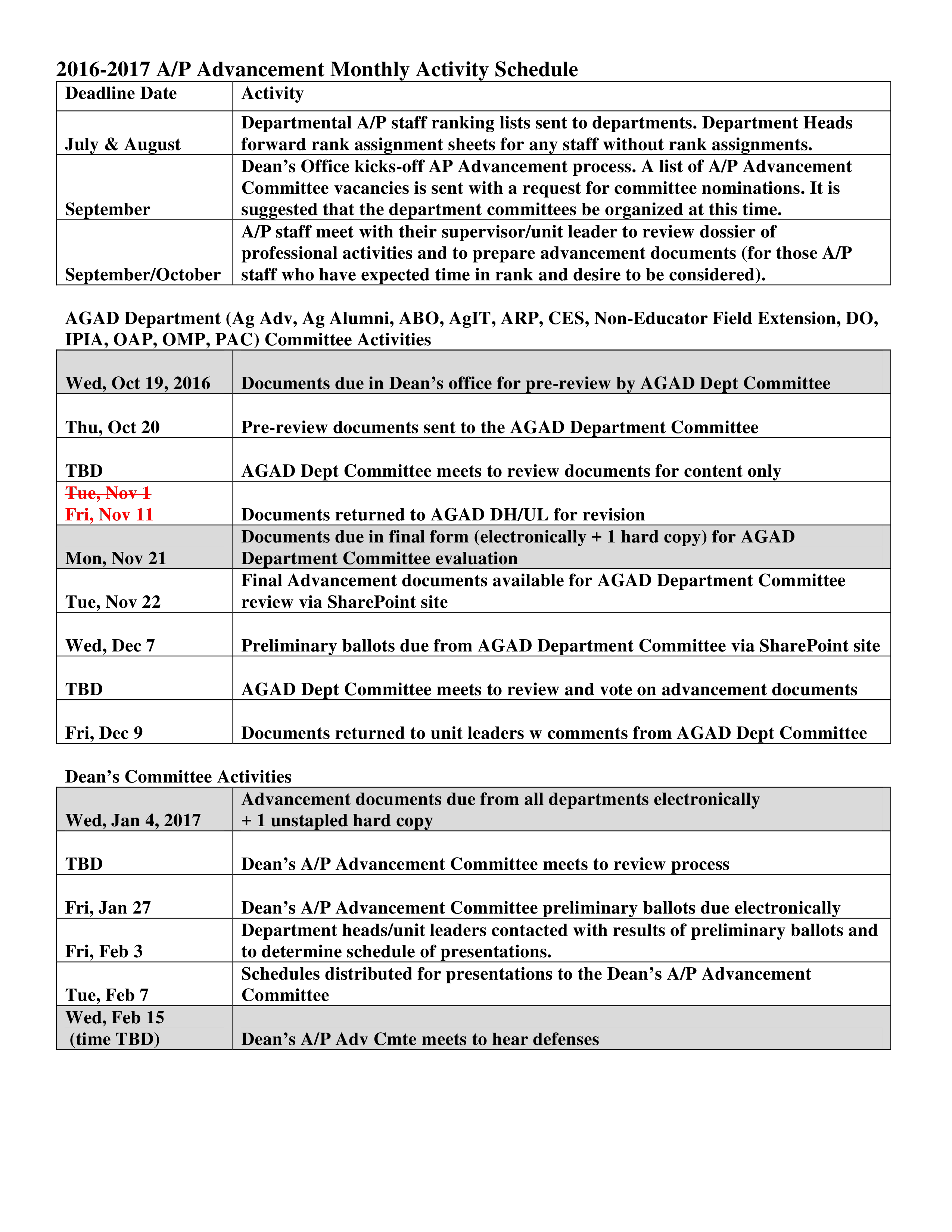 monthly activity schedule voorbeeld afbeelding 