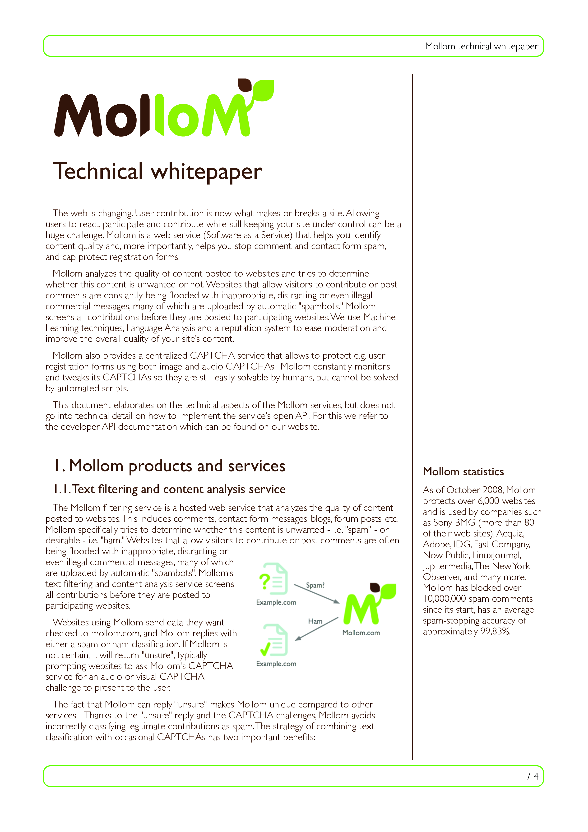 technical white paper Hauptschablonenbild