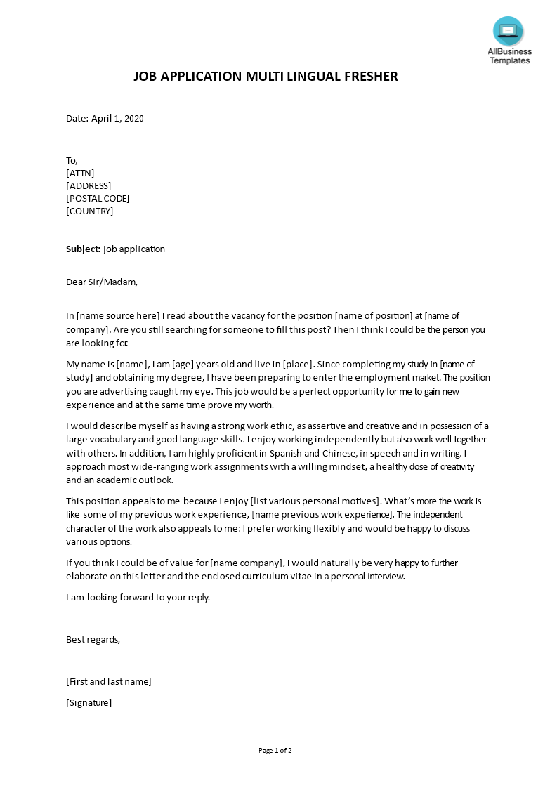 multilingual-fresher-cover-letter-format-templates-at