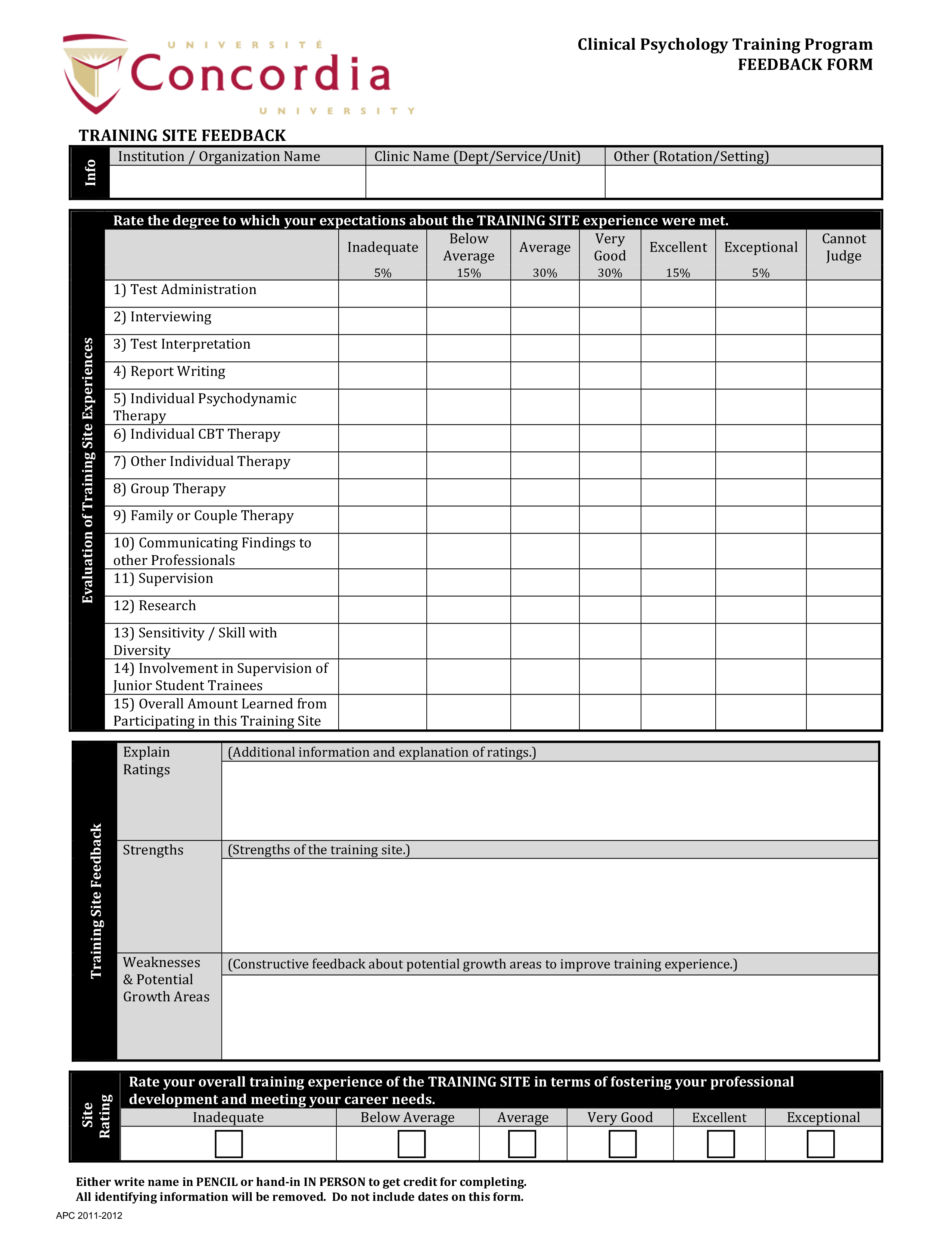 training professional feedback plantilla imagen principal