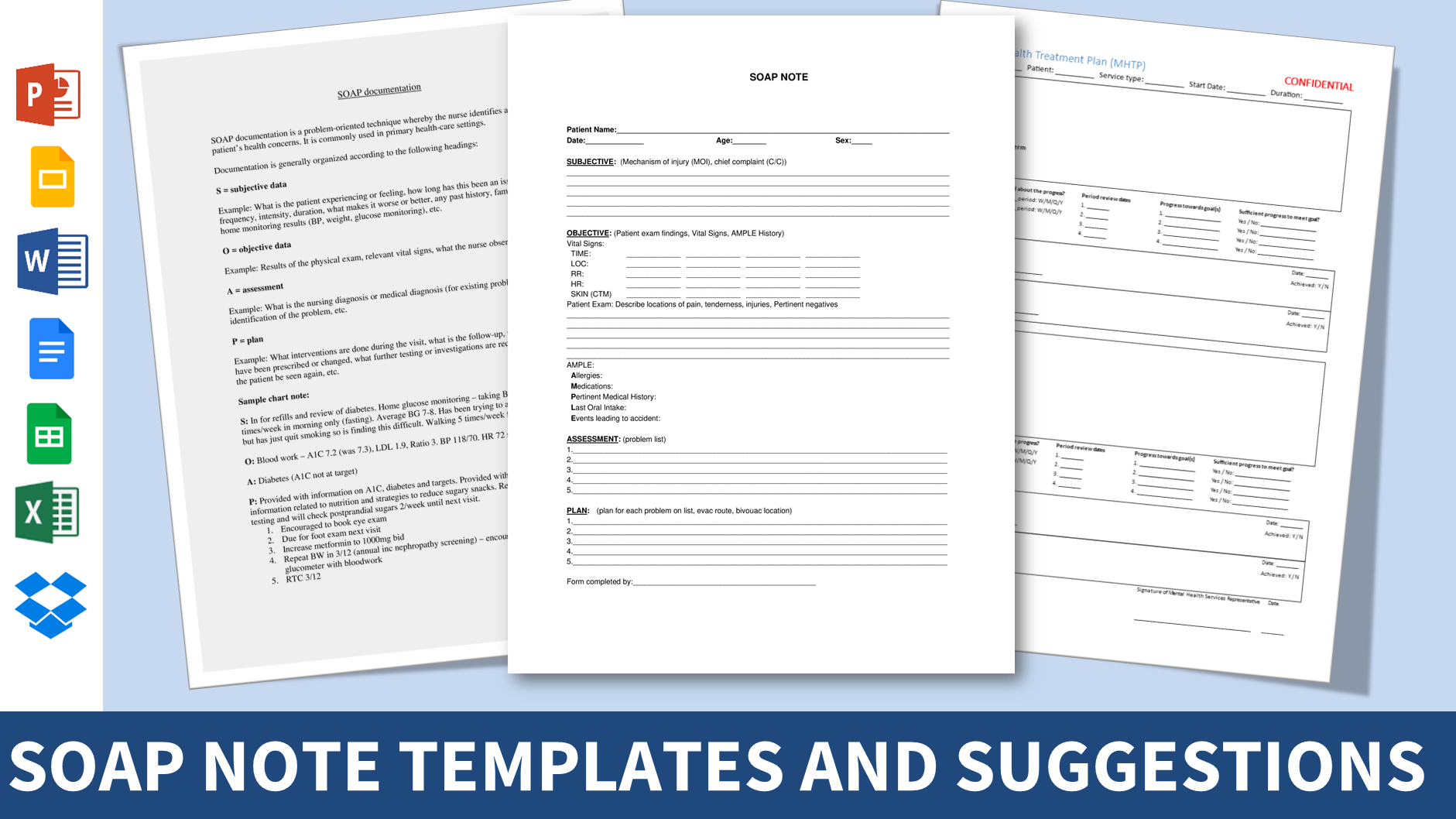 SOAP Note Templates