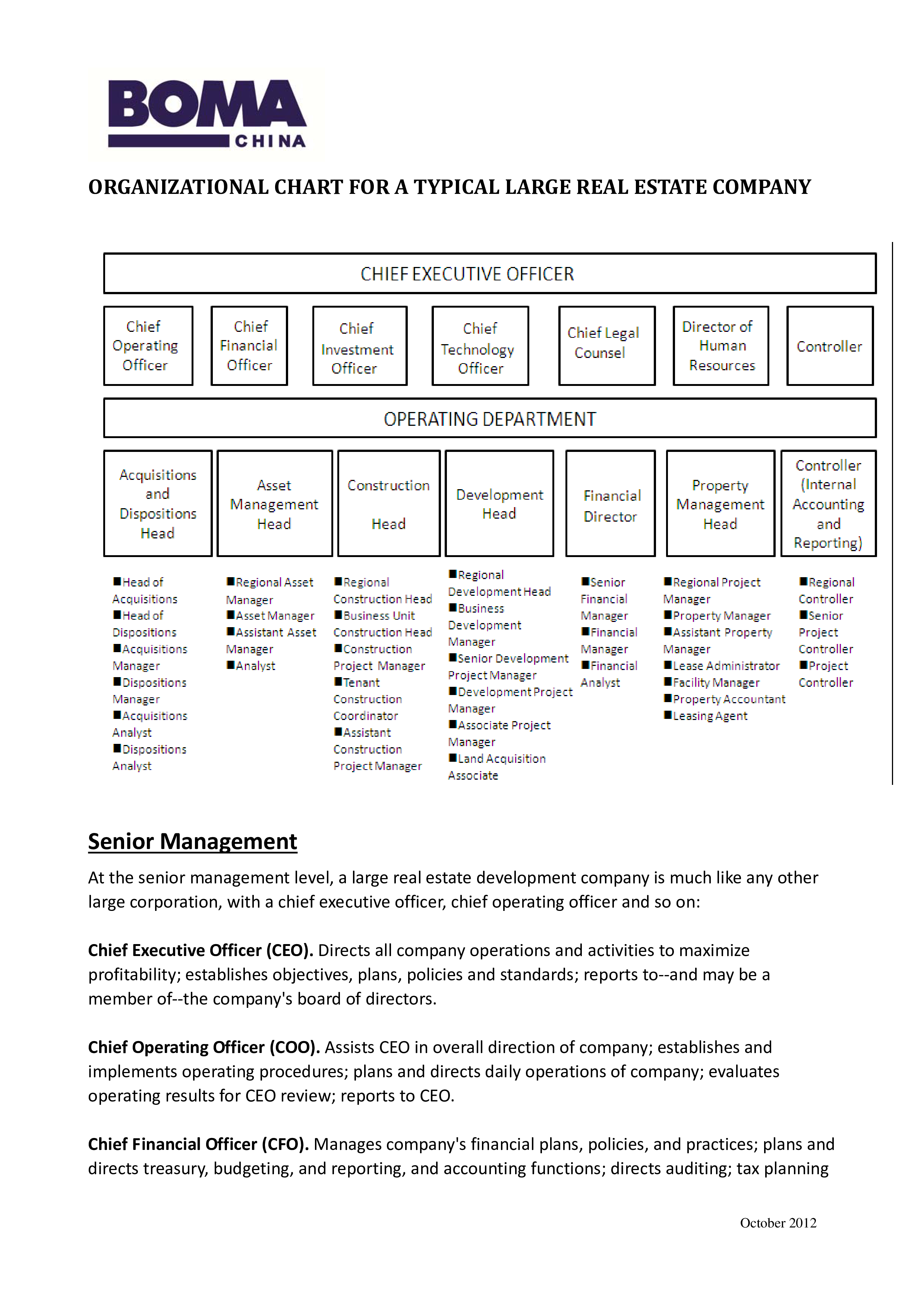 Job Hierarchy 模板