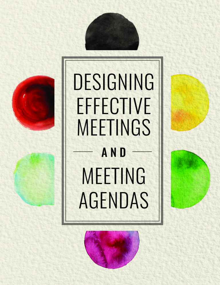 designing effective meeting agenda sample voorbeeld afbeelding 