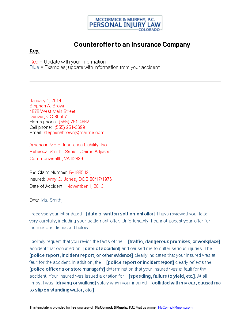 counter company offer letter voorbeeld afbeelding 