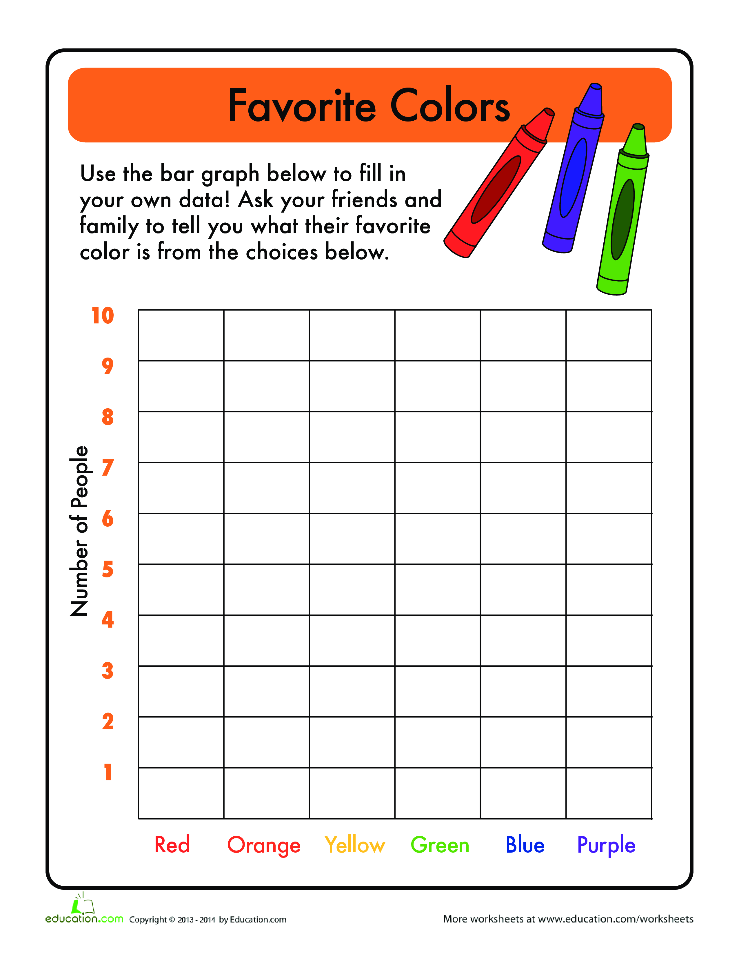 Bar Graph For Kindergarten Templates at