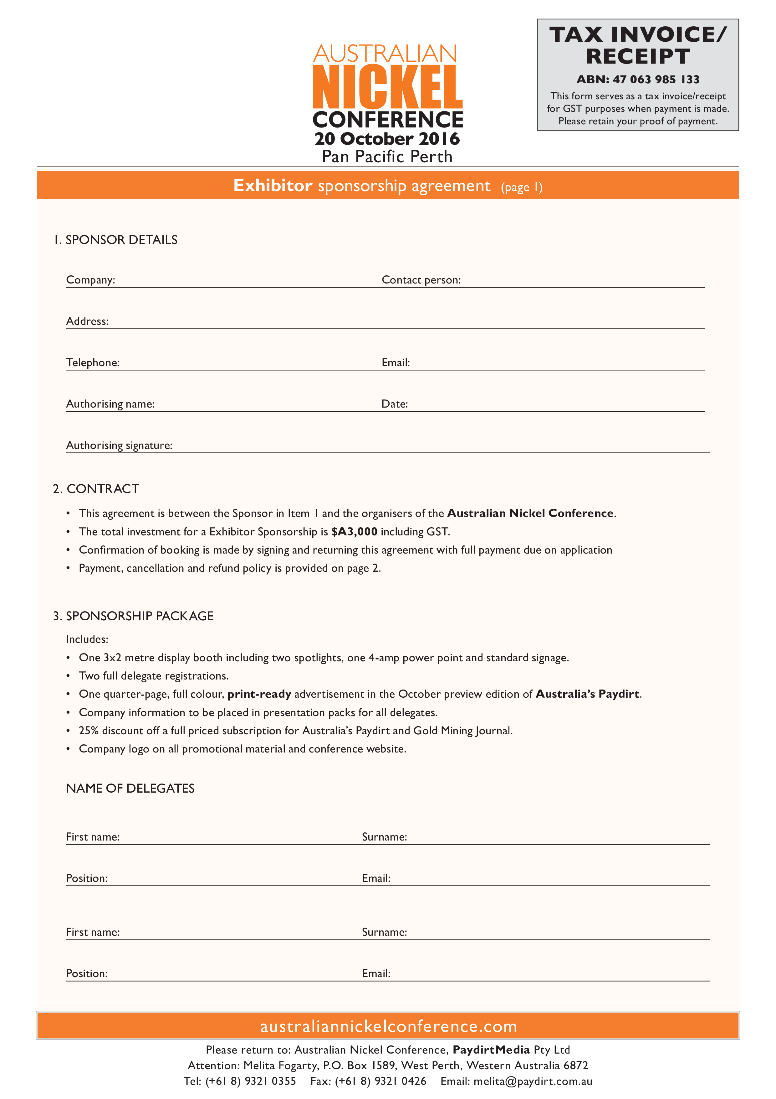 Tax Invoice main image