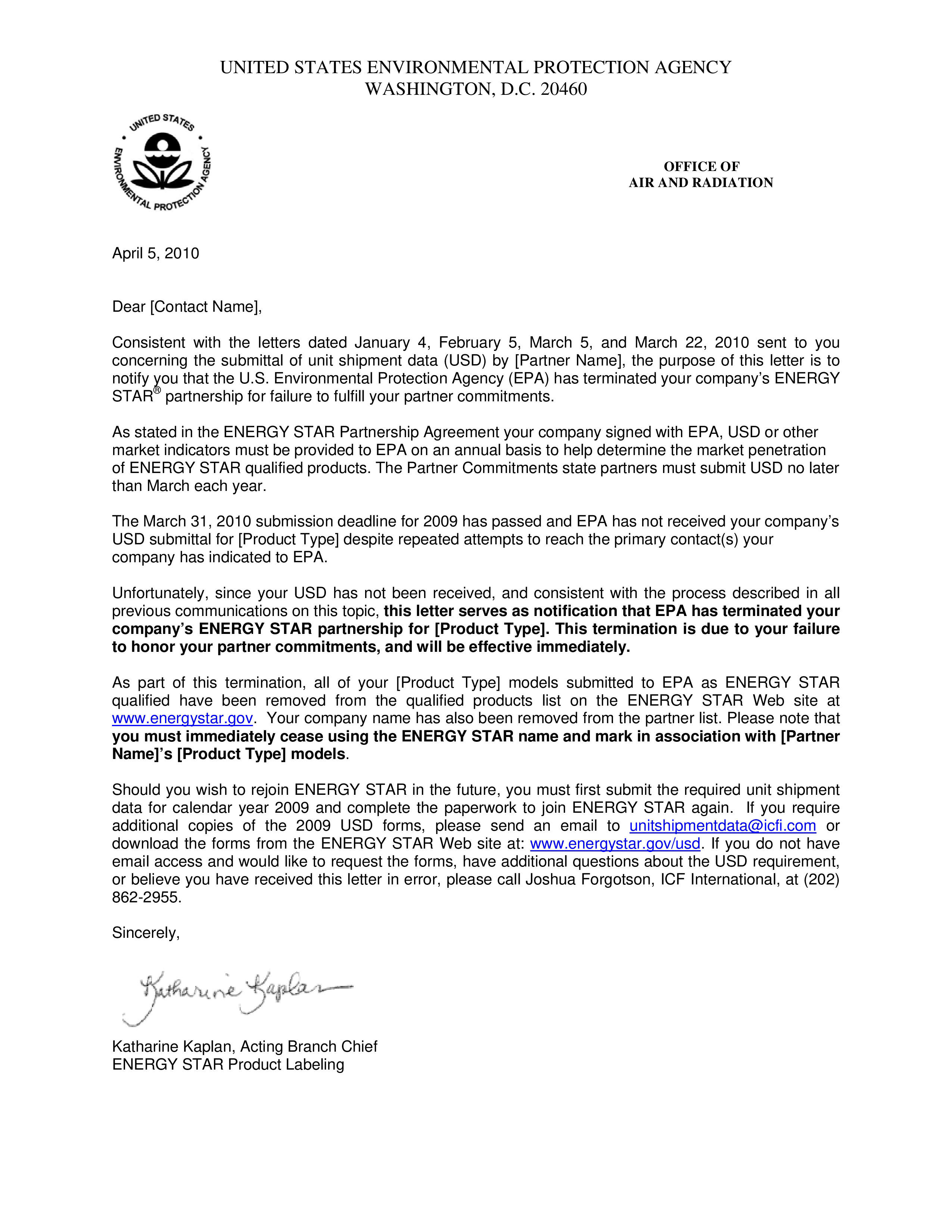 partnership termination letter format voorbeeld afbeelding 