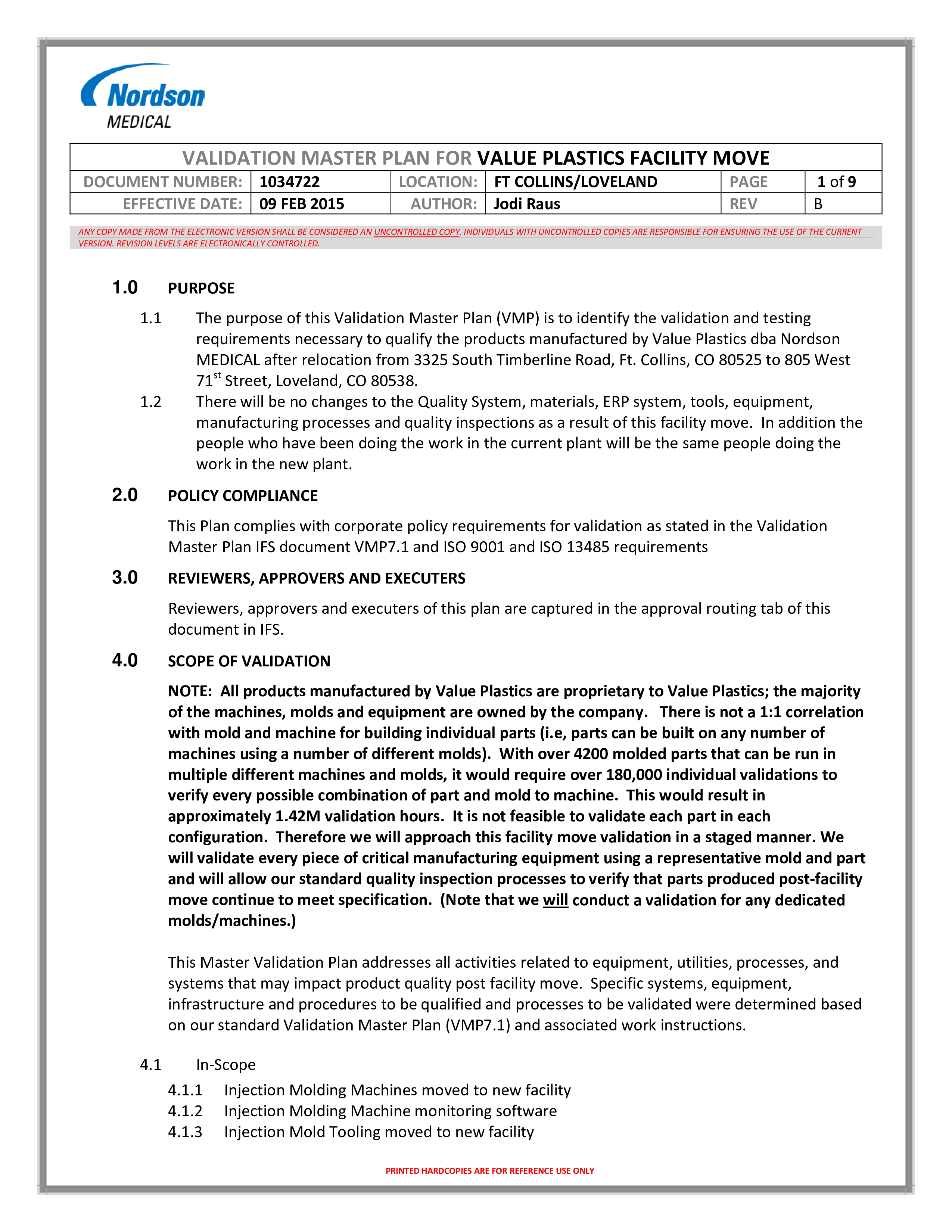 master plan template