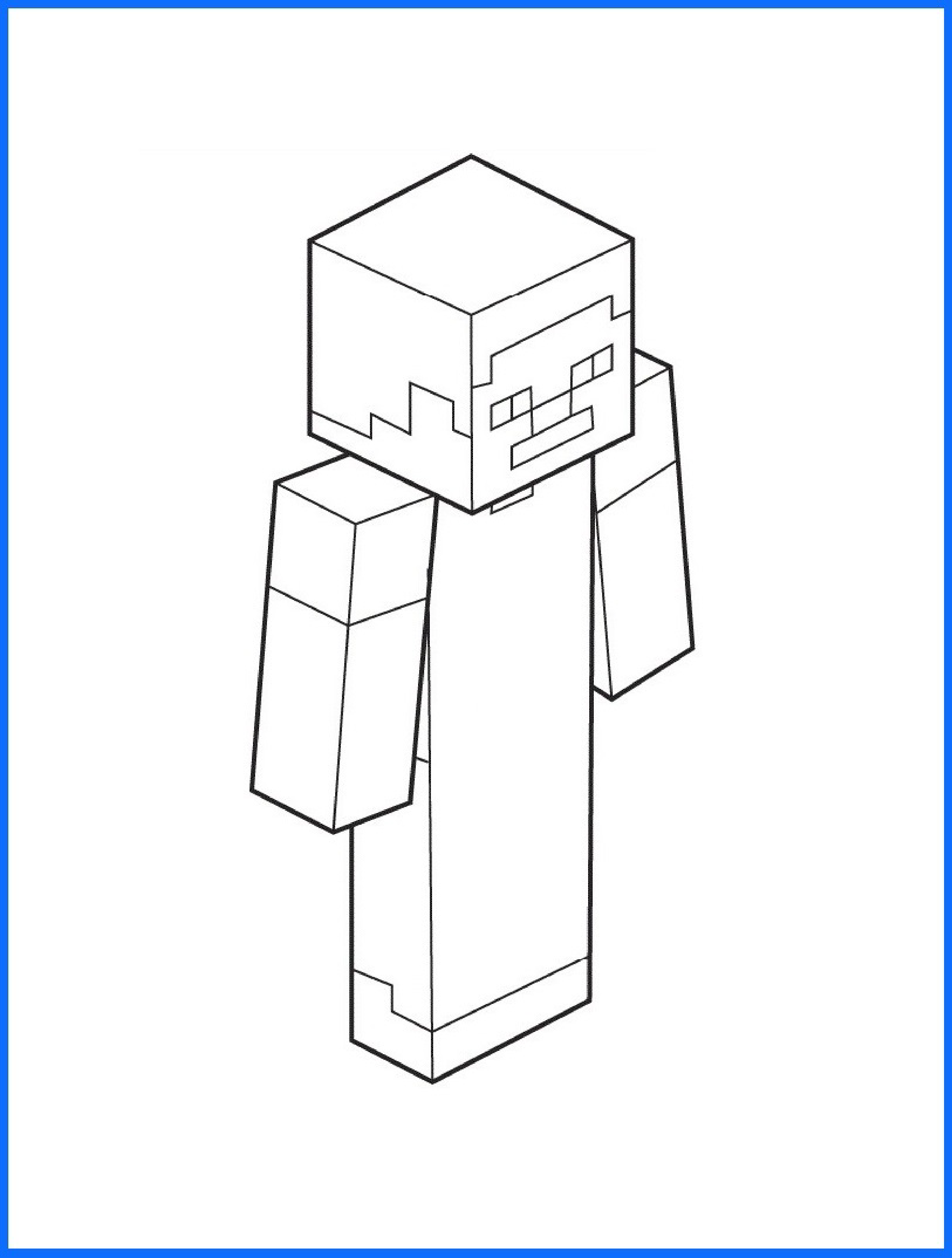 Minecraft Steve 模板