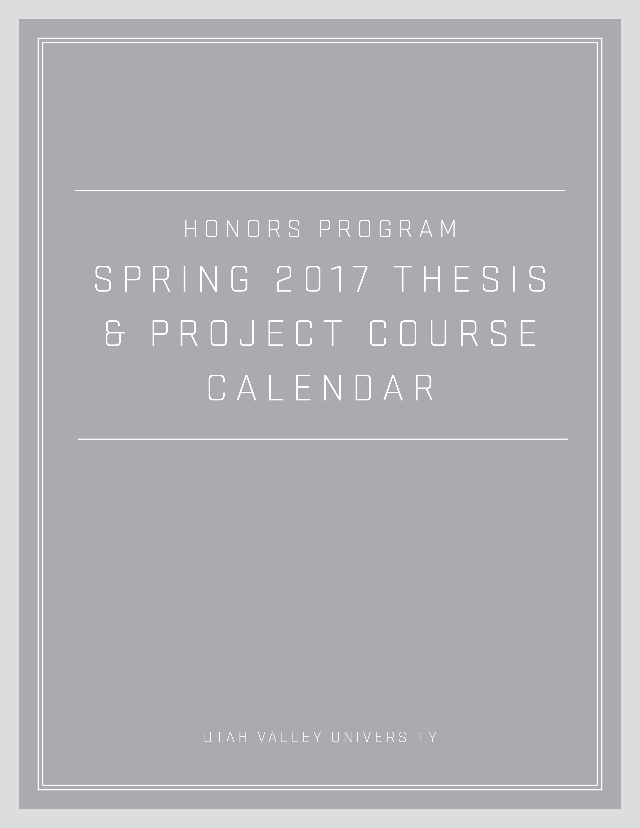 project course calendar voorbeeld afbeelding 