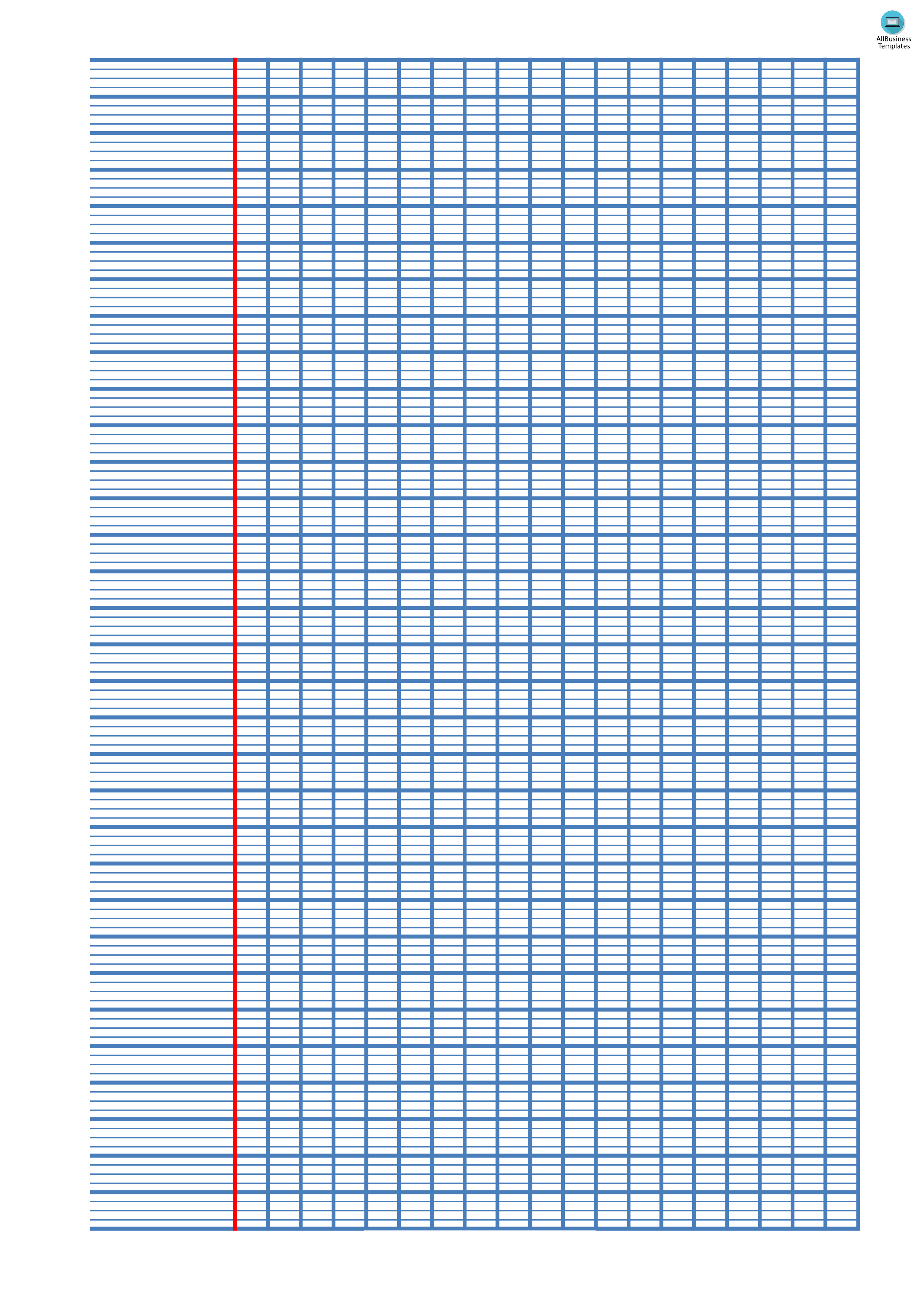 french ruled paper a4 plantilla imagen principal