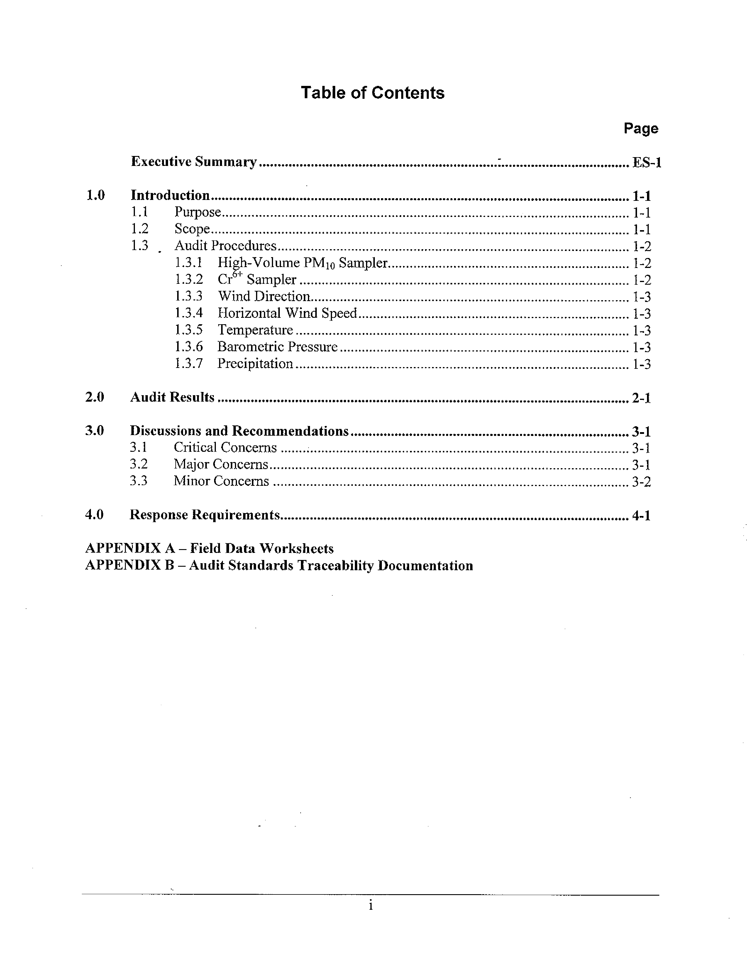 quality assurance audit report template Hauptschablonenbild