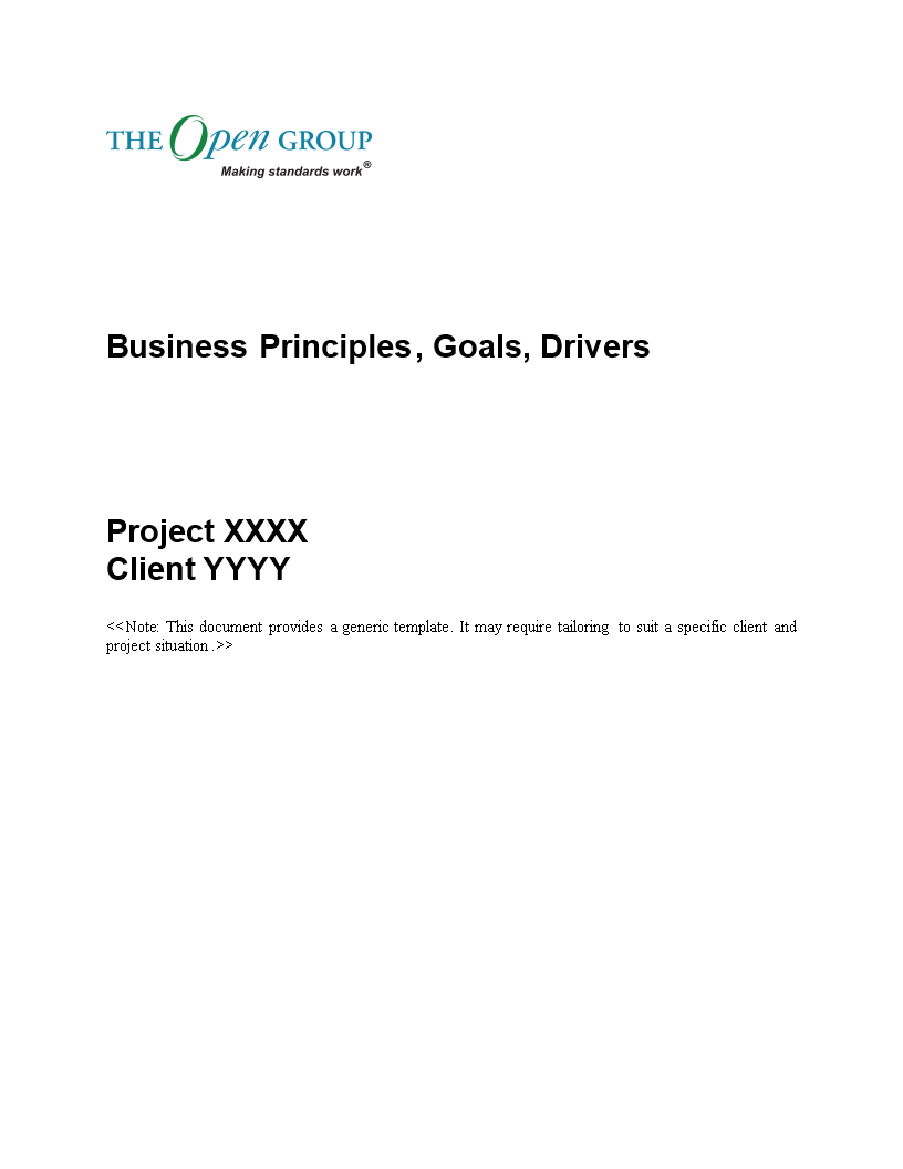 business smart goals modèles