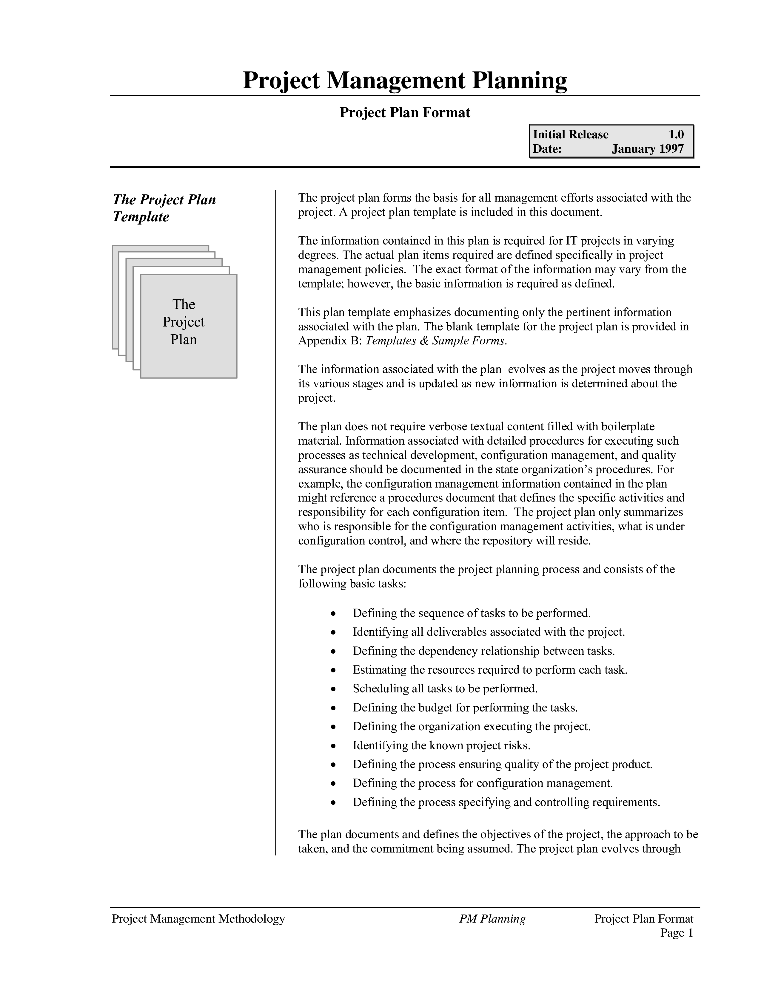 Project Planning Flow Chart 模板