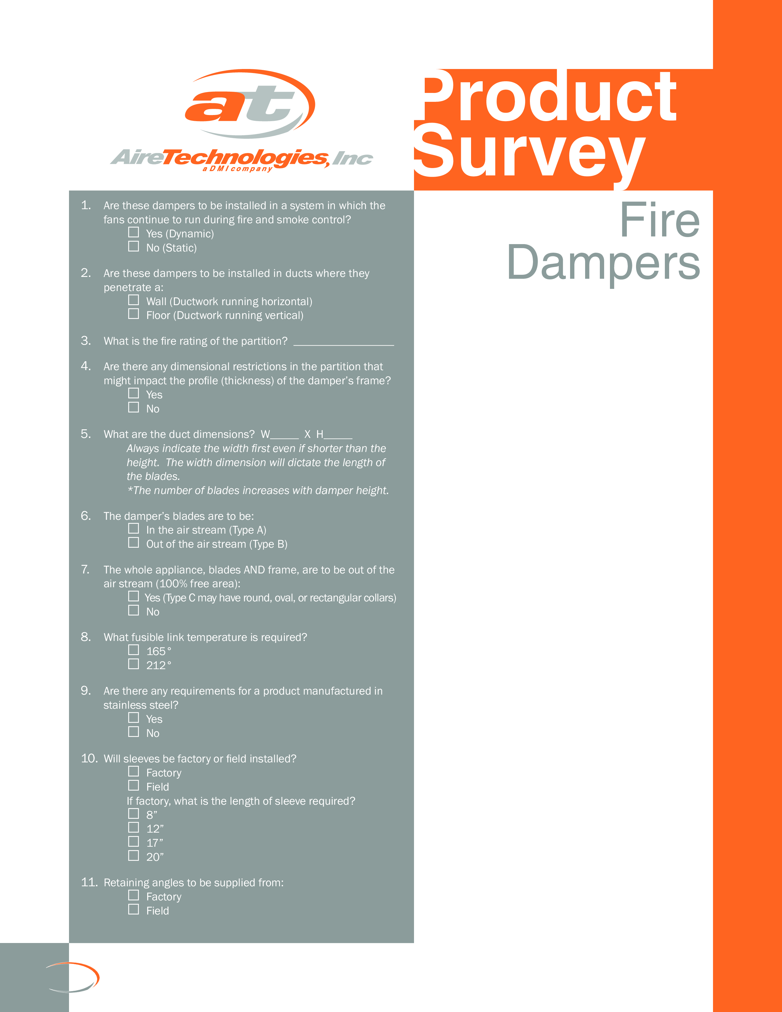 printable product survey template