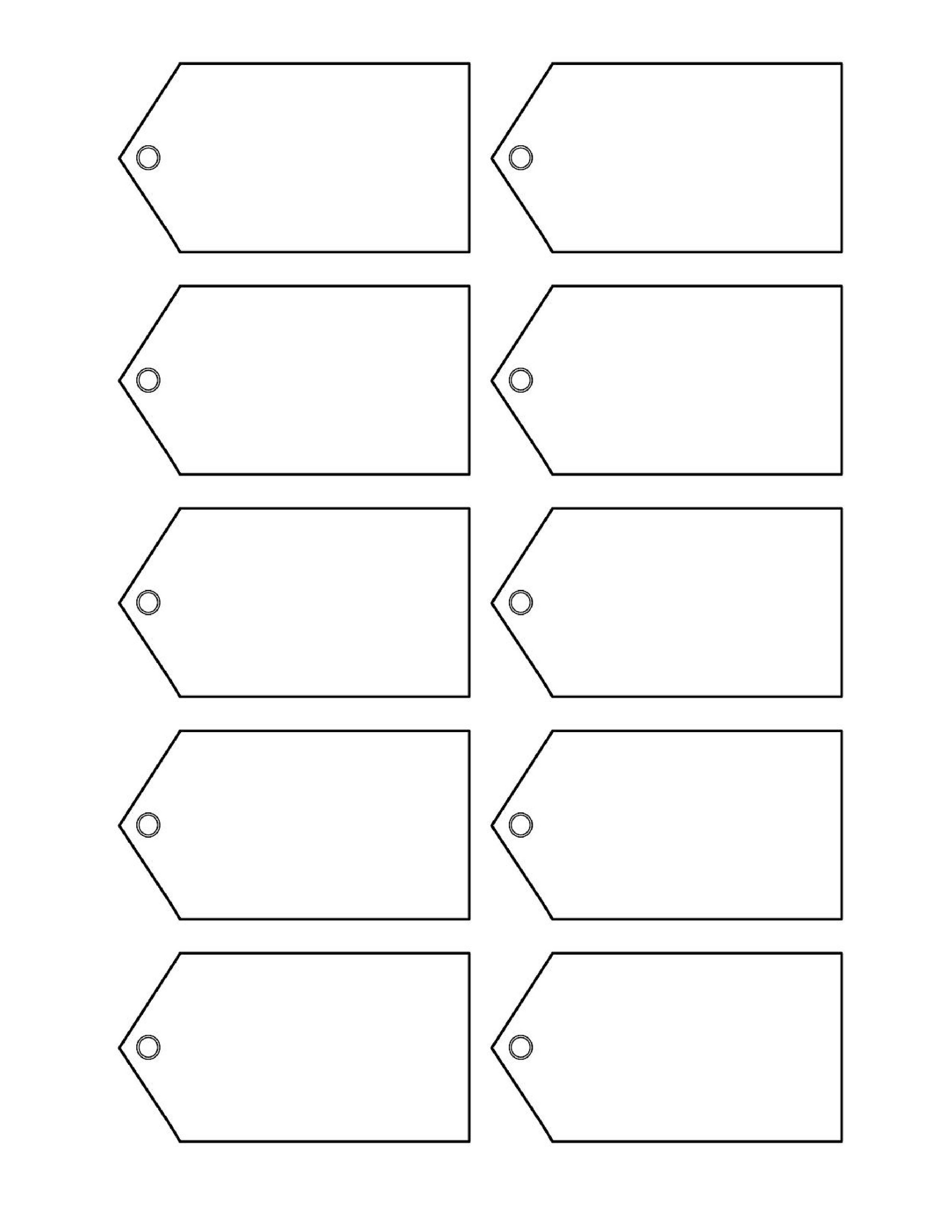 Suitcase Tag Template 模板