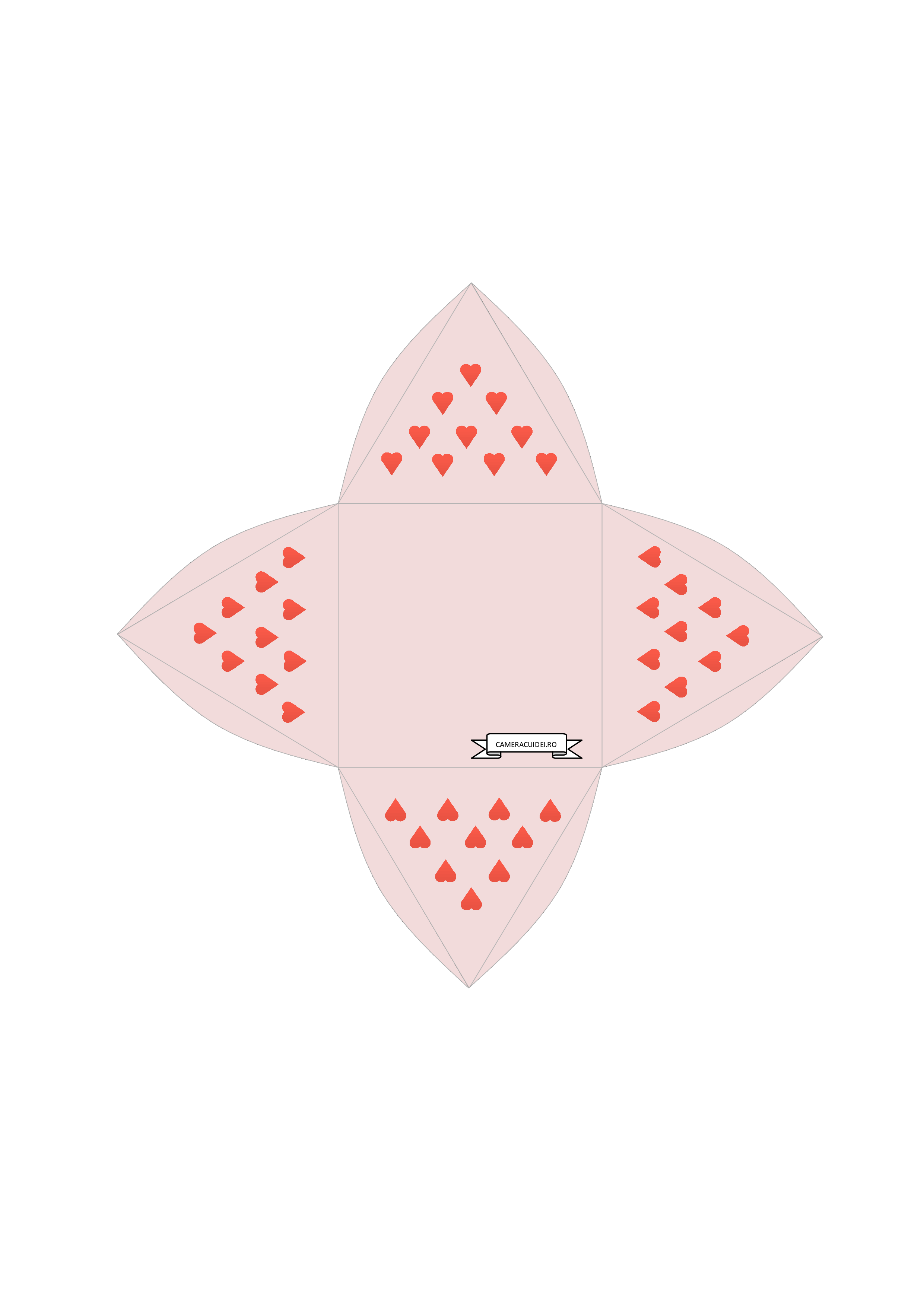 Pyramid Box Dimensions Templates at