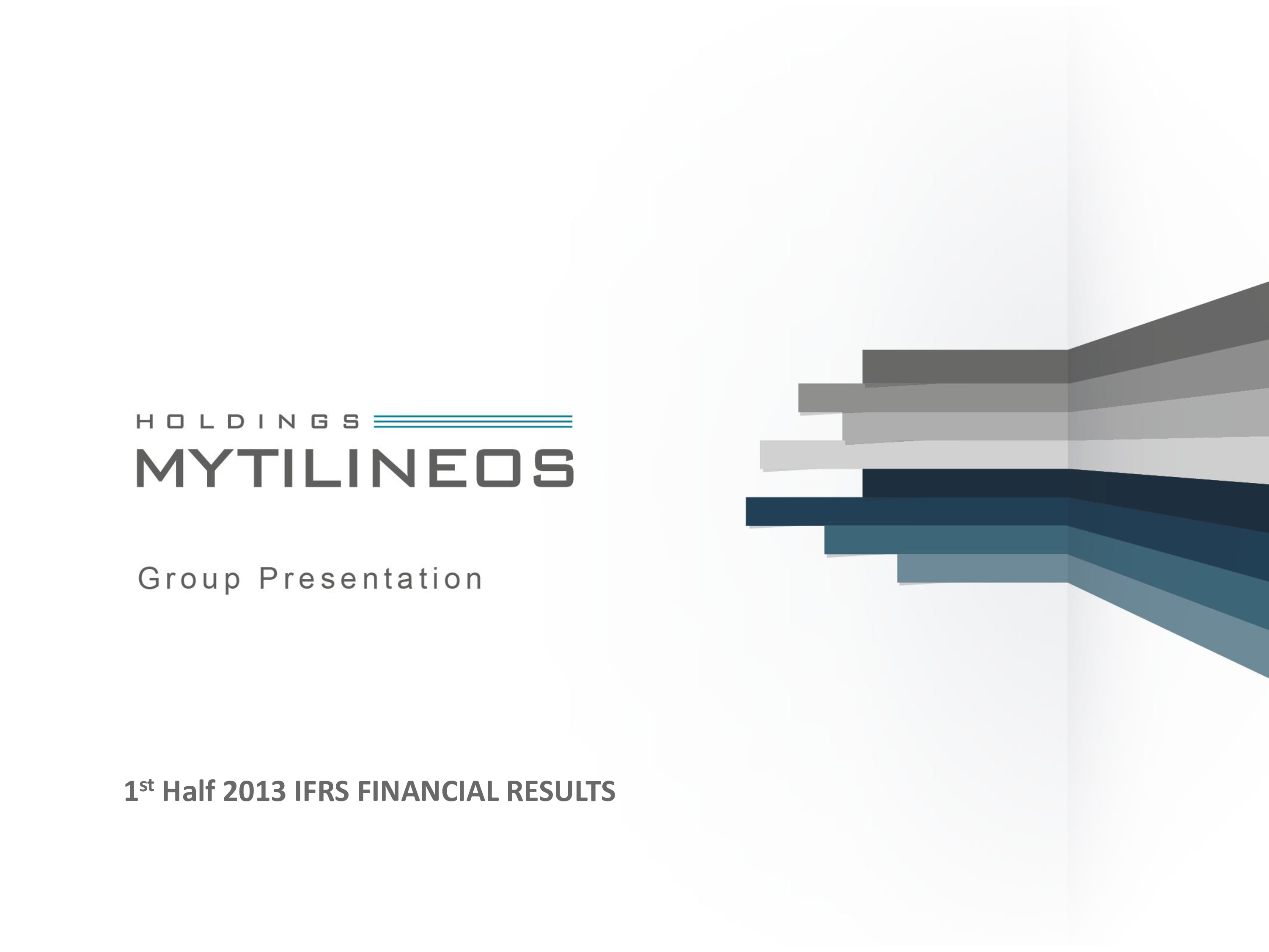 financial results presentation template